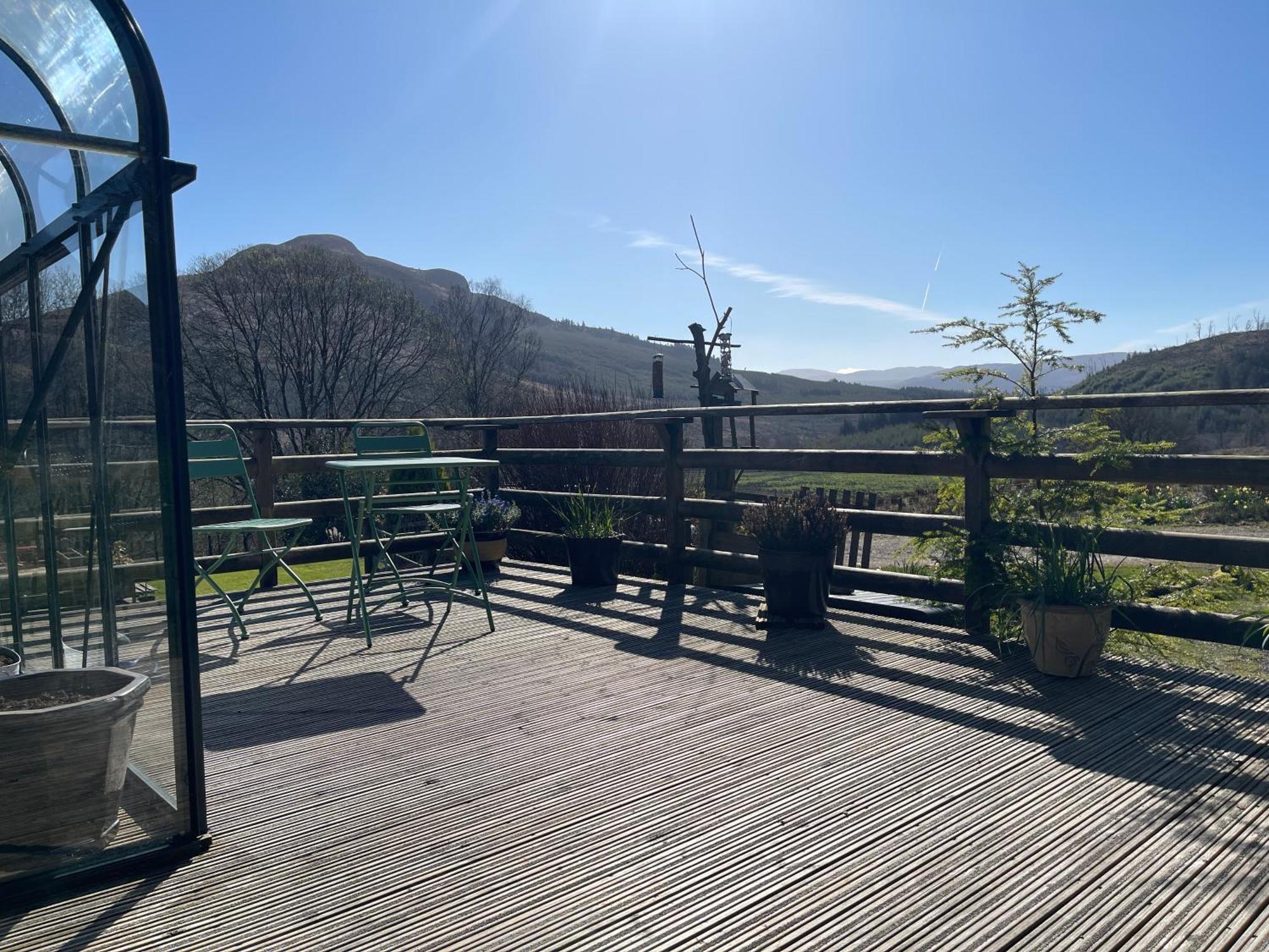Spacious Lodge With King Sized Bed Inveraray Exteriör bild